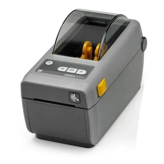 На фото – принтер этикеток Zebra ZD410 USB, BTLE