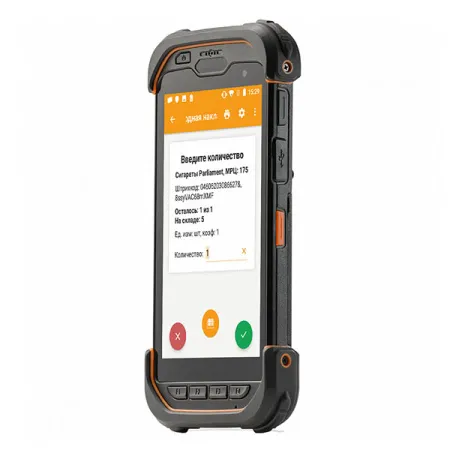 терминал сбора данных атол smart.touch (android 9.0, 5.5 ", 4gb/64gb, 2d se4710 imager) (55781)