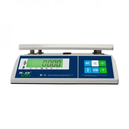 весы порционные m-er 326afu -6.1 lcd iii
