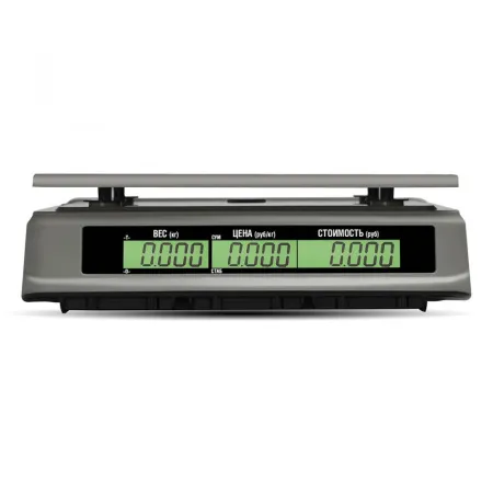 весы торговые m-er 328ac-6.1 lcd touch-m/ rs232,usb