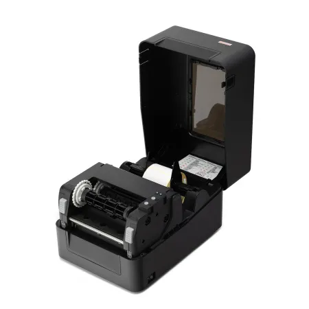 термотрансферный принтер этикеток mertech tlp400 (usb, ethernet) black