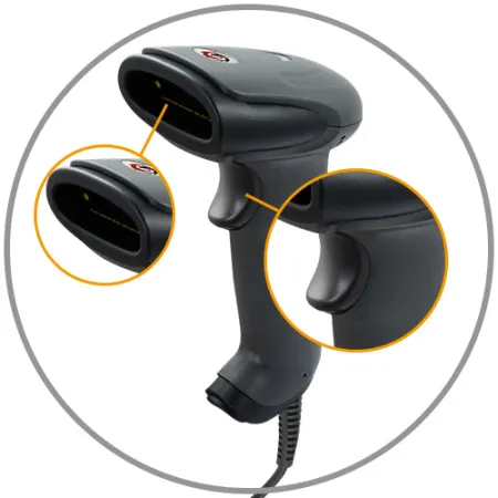 сканер штрих-кода sunlux xl-3200a usb, (2d) с подставкой
