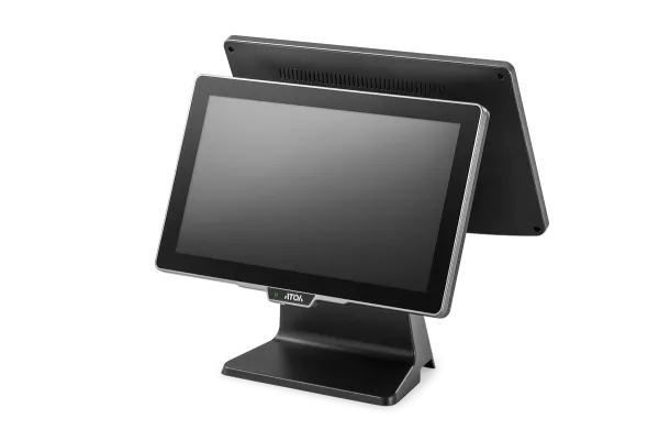 POS терминал-моноблок АТОЛ JAZZ 16 Lite V2, SSD 128GB, 8GB, без MSR, доп.монит 15,6", с ОС (64501)