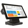 POS-монитор сенсорный 15,6" POScenter EVA-156 (16:9, 1920х1080, VGA, P-CAP touch - USB, MSR) черный