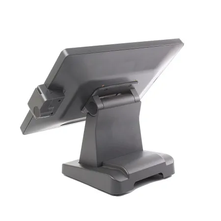 pos-монитор сенсорный 15,6" poscenter eva-156 (16:9, 1920х1080, vga, p-cap touch - usb, msr) черный