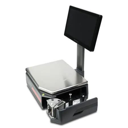 весы с печатью этикеток m-er 722 pm-15.2 (14", usb, ethernet, wi-fi)