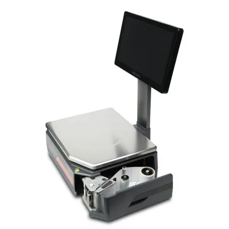 весы с печатью этикеток m-er 722 pm-15.2 (14", usb, ethernet, wi-fi)