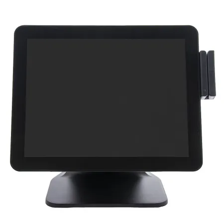pos терминал-моноблок poscenter pos 100 (15", pcap,j1900, ram4gb, ssd 128gb, msr) без ос