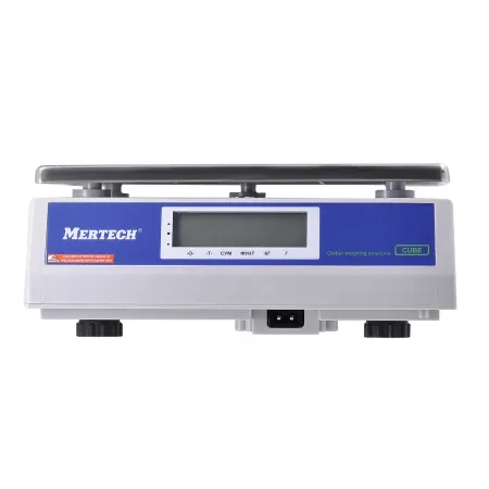 фасовочные настольные весы m-er 326 af-15.2 "cube" lcd (двойной дисплей)