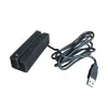 Щелевой считыватель магнитных карт Cipher MSR213U-33 USB HID, черный