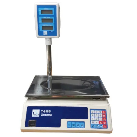 весы торговые форт-т 918b (32, 5) lcd оптима плюс