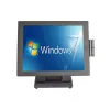 pos терминал-моноблок poscenter start-2 (15" resist,j1900, 4gbram, ssd64gb, msr)win10 + 12' доп.мон.