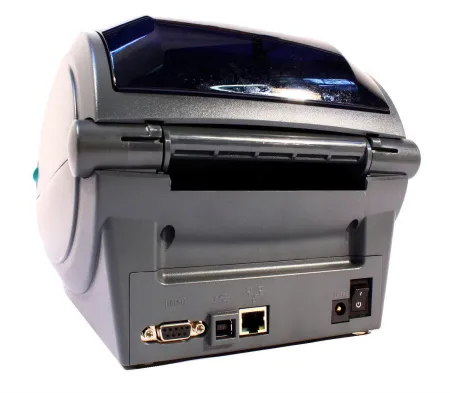 принтер этикеток zebra gx 430t (термо-трансфер, 300dpi, rs-232, usb, lpt)