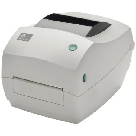 принтер этикеток zebra gc 420t (термо-трансфер, 203 dpi, rs232, usb, lpt, отделитель)