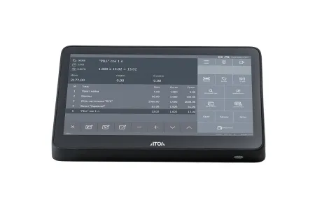 pos терминал атол optima (11.6", j3455, 4 гб ddr3l, ssd 128 гб m.2, без акб, без ос) v7 lite (59458