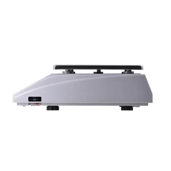 фасовочные настольные весы m-er 326 af-6.1 "cube" lcd (двойной дисплей)