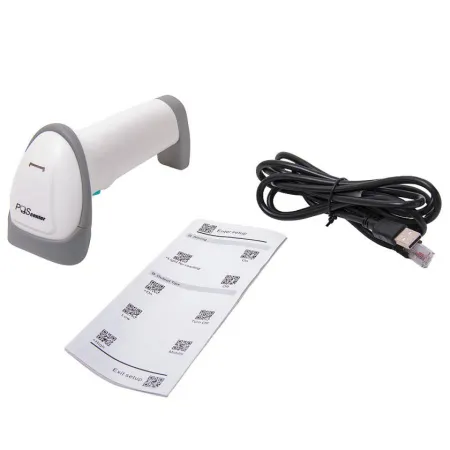 сканер штрих-кода poscenter hh 2d hd, usb, белый