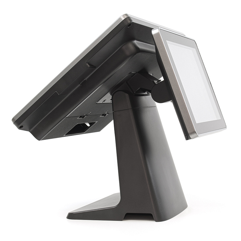 POS терминал-моноблок АТОЛ JAZZ 15 Lite, без MSR, SSD 128GB, 8GB, без ОС, с доп. монито 9.7" (59427)