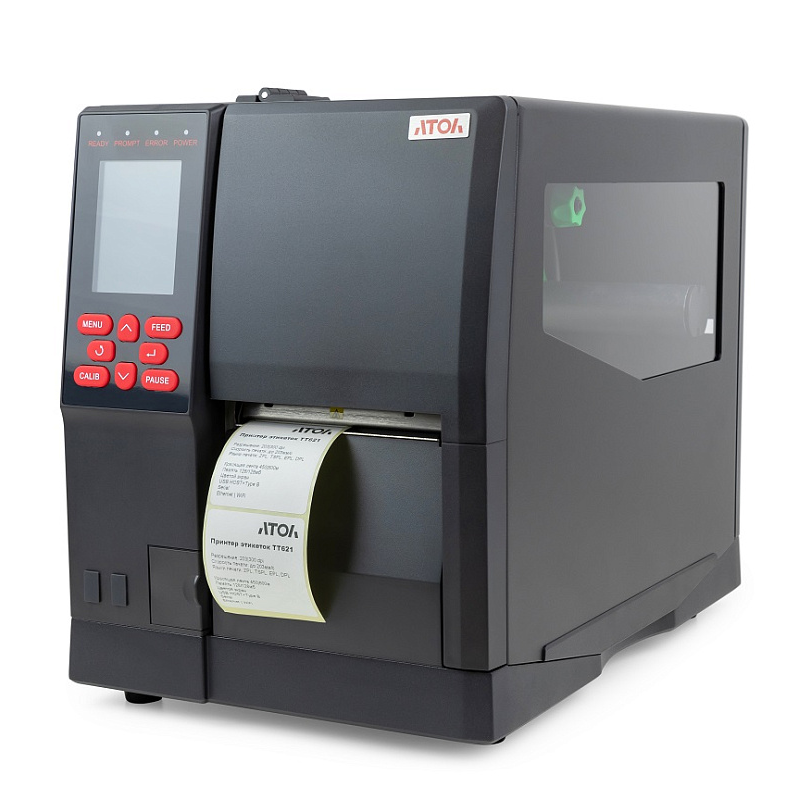 Принтер этикеток АТОЛ TT631 (термо-трансфер, 203 dpi, USB, RS-232, Ethernet) (60100)