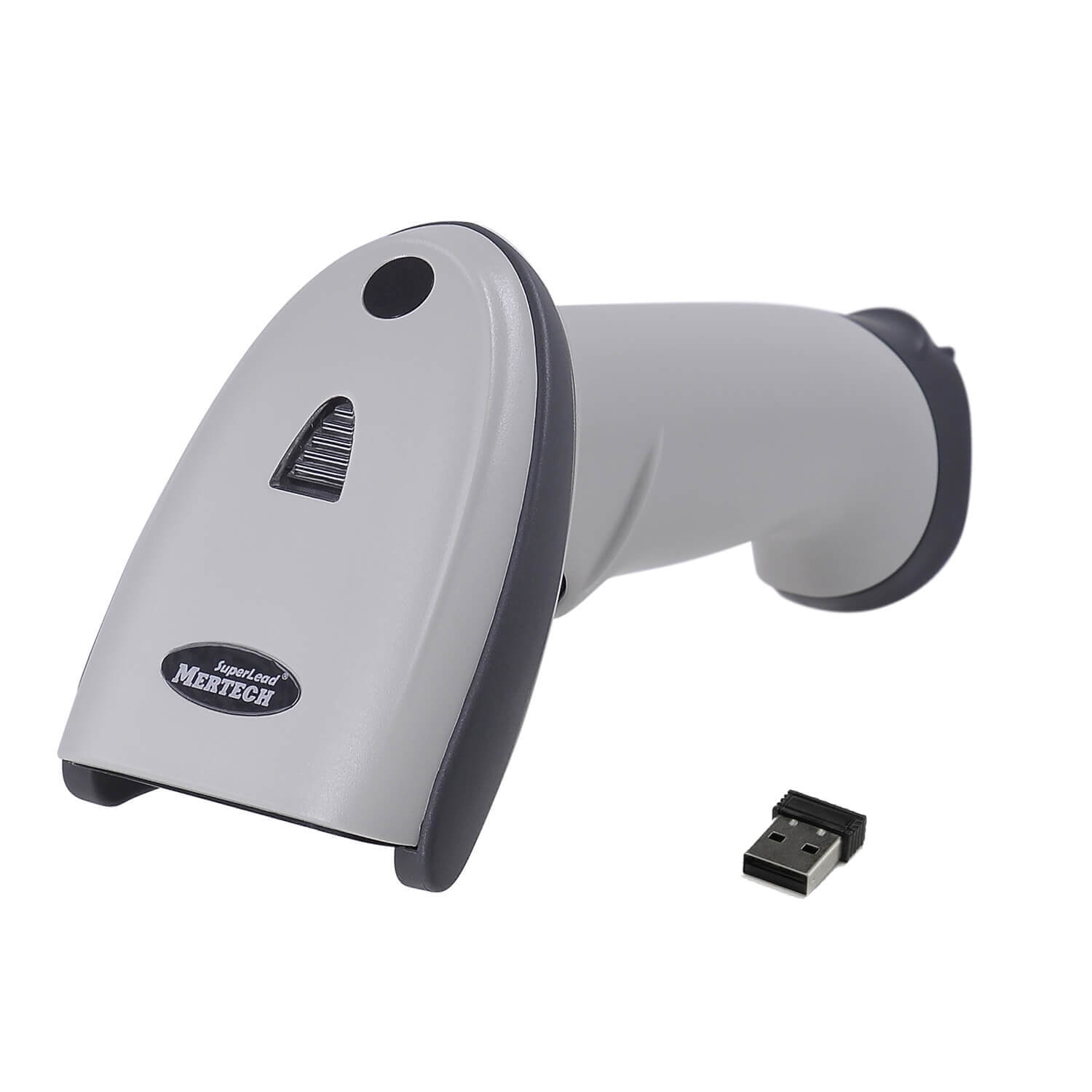 Беспроводной сканер штрих-кода MERTECH CL-2220 BLE SPP Dongle P2D USB white