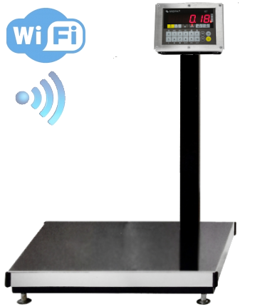 Весы товарные МЕРА ПВм-3/150 с АКБ(инд BT-1) Wi-fi 60х40