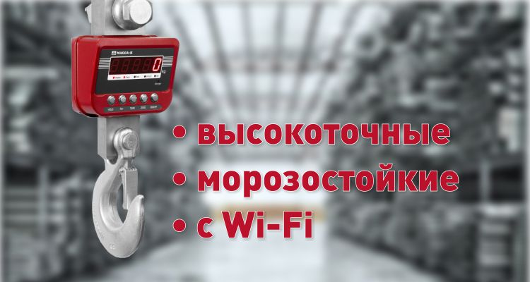 Представляем новинку: высокоточные и морозостойкие крановые весы ЕКМ с ...