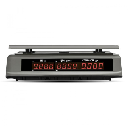 весы торговые m-er 328ac-15.2 led touch-m/ rs232,usb