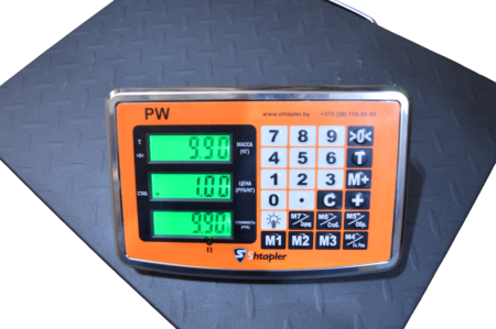 весы бытовые pw 150кг (32х42) радиоканал